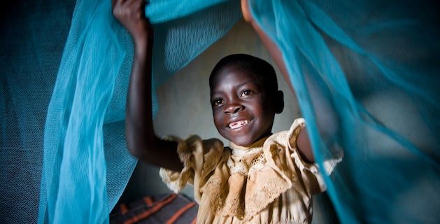 Circular mosquito net