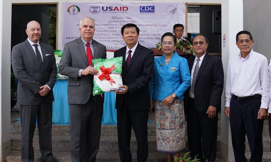U.S. Provides 88,000 Additional Mosquito Nets (YAHELN)to Prevent Malaria in Laos